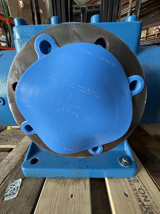 Refurbished Allweiler POSITIVE DISPLACEMENT PUMP 2YZ7 MODEL USNH1300ER46 6" FLANGED ENDS 660 GPM @ 400 PSI