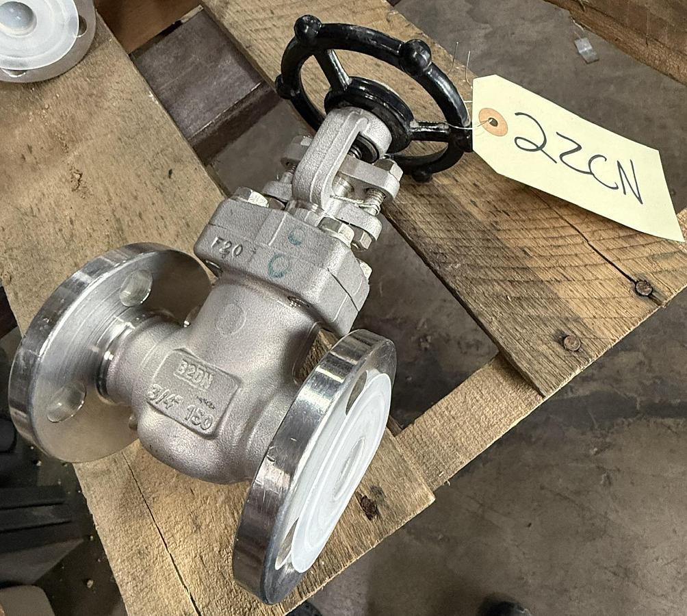 DSI 3/4" 150 RF FS GATE VALVE A-20 BODY A-20 TRIM
