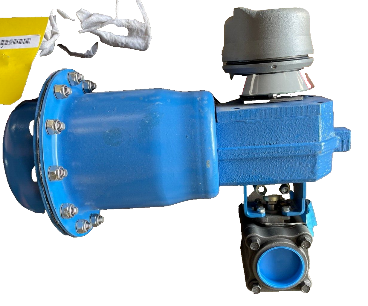 2 1500 3 PC SW CS CONTROL BALL EXTREME VALVE JAMESBURY 1052-6EX1Q8A1  W ACTUATOR