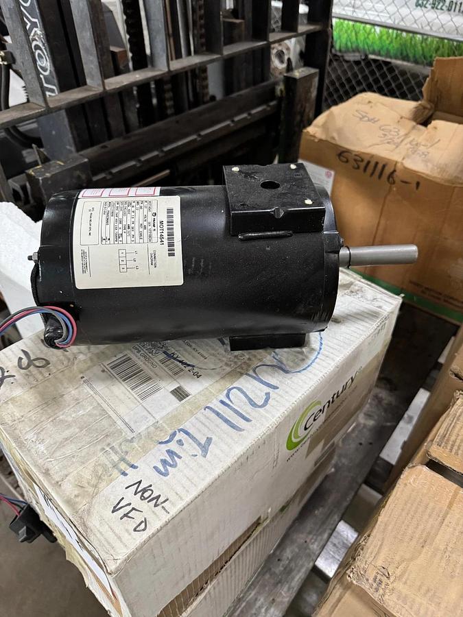 TRANE Motor 1.27 HP MODEL MOT14541 WA4F 840 RPM 480V 3.2 AMP 3 PH FRAME 56Y