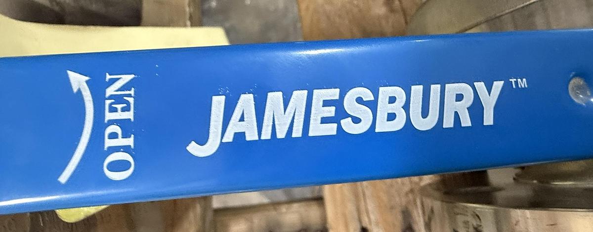 JAMESBURY 11/2" 150 RF BALL VALVE RP FIG # 11/2" 7150313600XTZ2 316 BODY