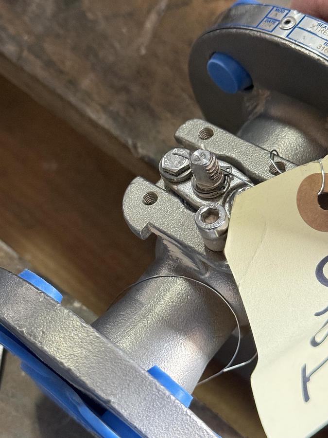 JAMESBURY 3/4" 150 RF BALL VALVE FP FIG # 3/4" 7150313600XTZ2 316 BODY