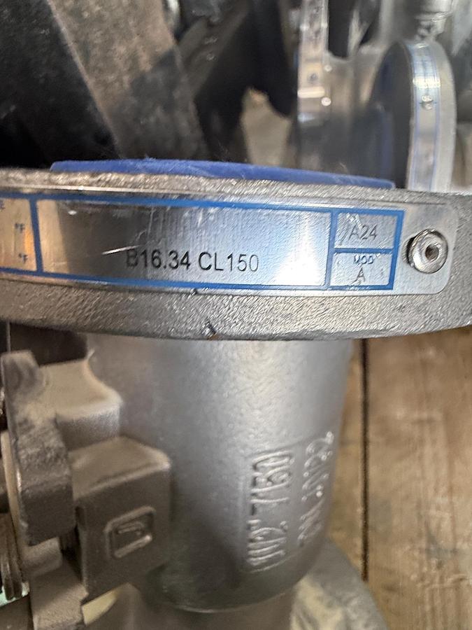 JAMESBURY 11/2" 150 RF BALL VALVE RP FIG # 11/2" 7150313600XTZ2 316 BODY