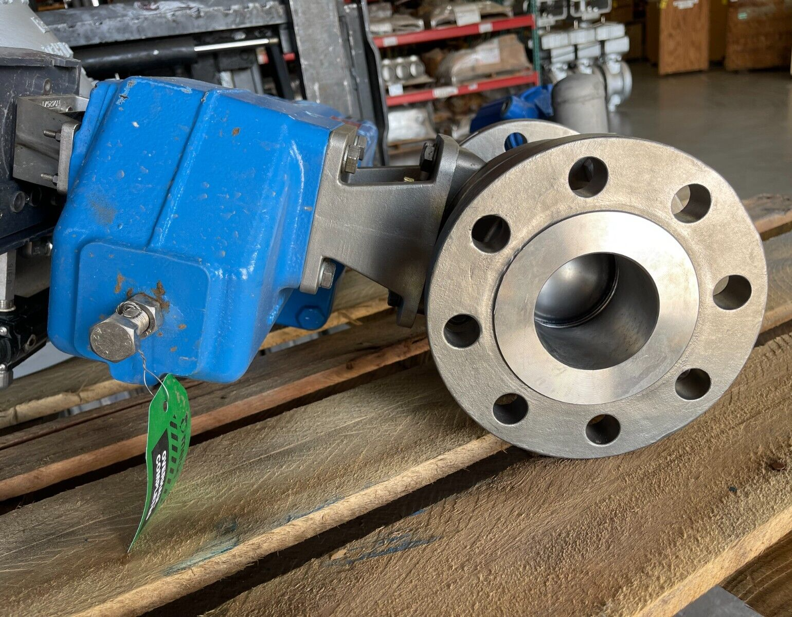 3" 300 RF FP BALL VALVE JAMESBURY 316 M2DA01APVA WITH METSO ACTUATOR