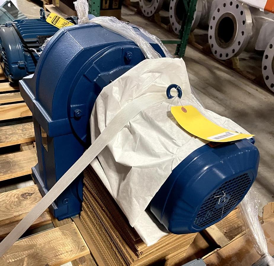 Sew Eurodrive 7.5-HP Gearmotor, 1768/23 RPM, 230/460 V, 75.63:1 Ratio FA97 DRN13