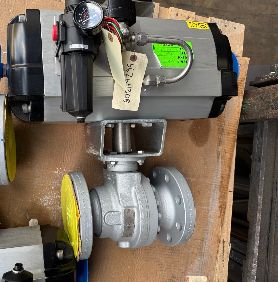 ARGUS 3" 300 RF FP BALL VALVE FK76M V9 10 AUTOMAX SUPERNOVA ACTUATOR  S250S09