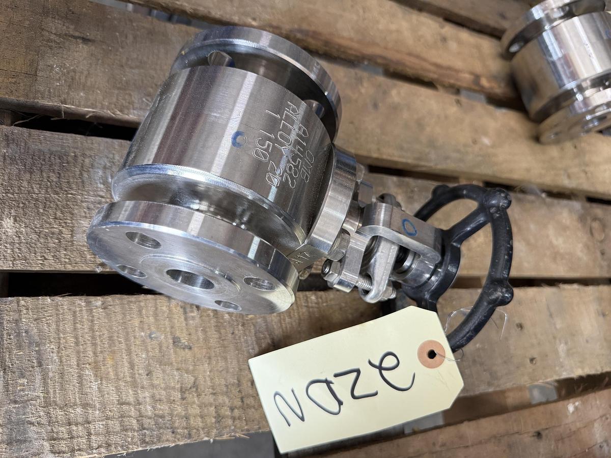 OMB 1" 150 RF GATE VALVE ALLOY 20 BODY FIG# B-F1-810-SF 2ZDN