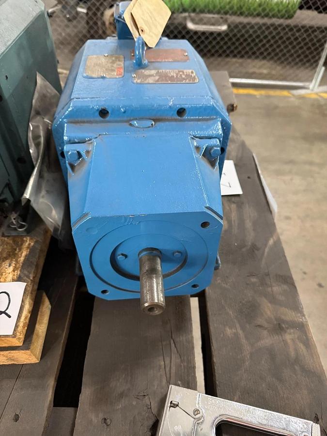 RELIANCE RPM III DC MOTOR ZA1 5 HP MODEL T56H1021R-PS 1725 RPM 180 V DC 23 AMP