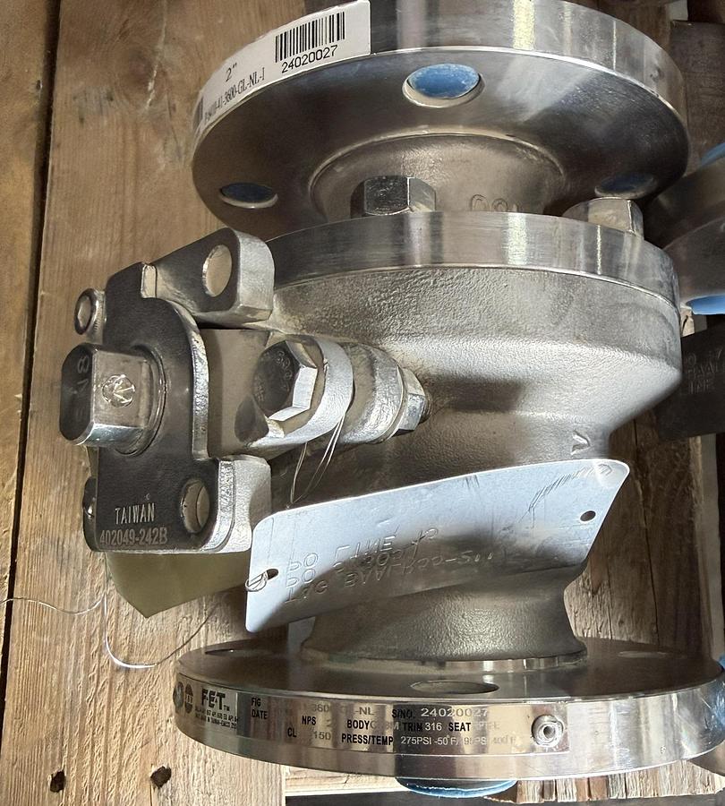 PBV 2" 150 RF BALL VALVE FP FIG # P-6410-41-3600-GL-NL-1 316 BODY