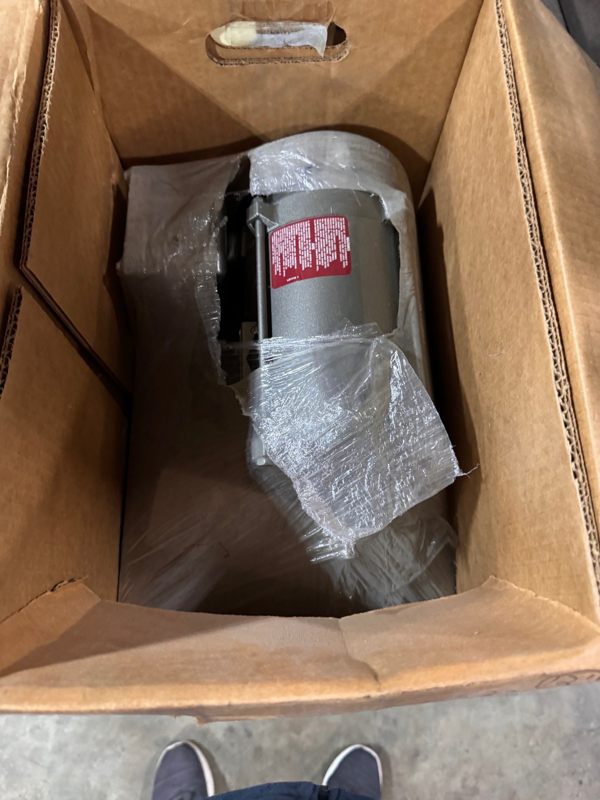 BALDOR EXPLOSION PROOF MOTOR 1/4 HP MODEL L4003A ZM1 ZM2 ZF4A CJ5 1725 RPM