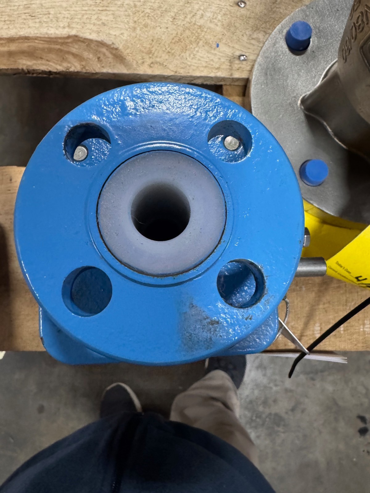 3/4" 150 RF FP BALL VALVE PFA LINED FLOWSERVE ZF2