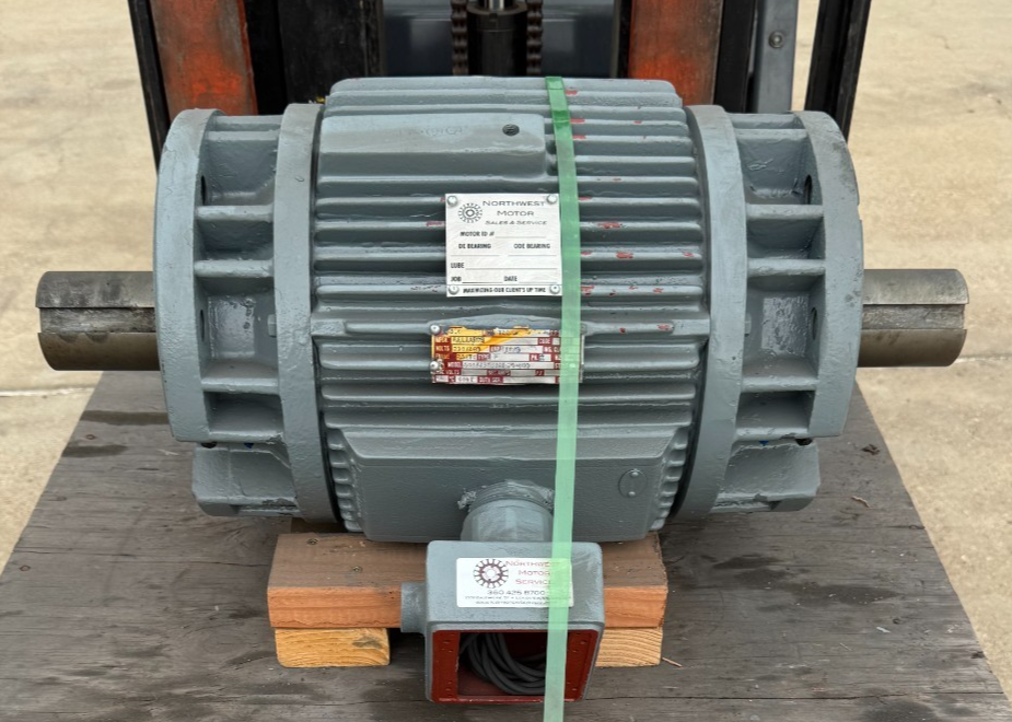 RELIANCE MOTOR DOUBLE SHAFTED GG1 3.6HP 5MAF13898GT-NG-MOD 725 RPM 230/460V