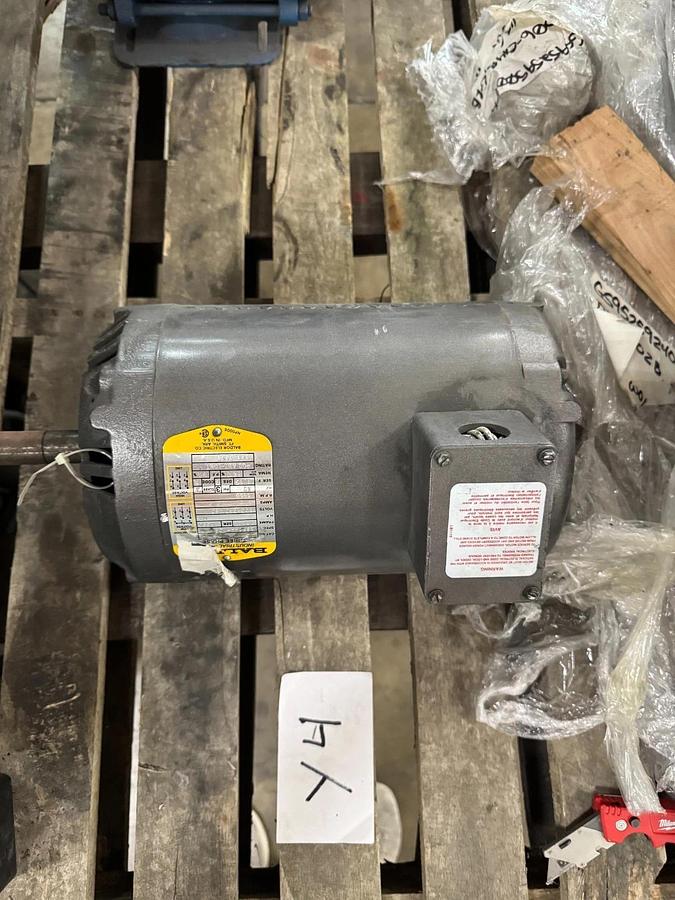 BALDOR MOTOR Y4 5HP MODEL 36F544-106 3460 RPM 200-230/460V 3PH 13.4-11.5/5,7 AMP