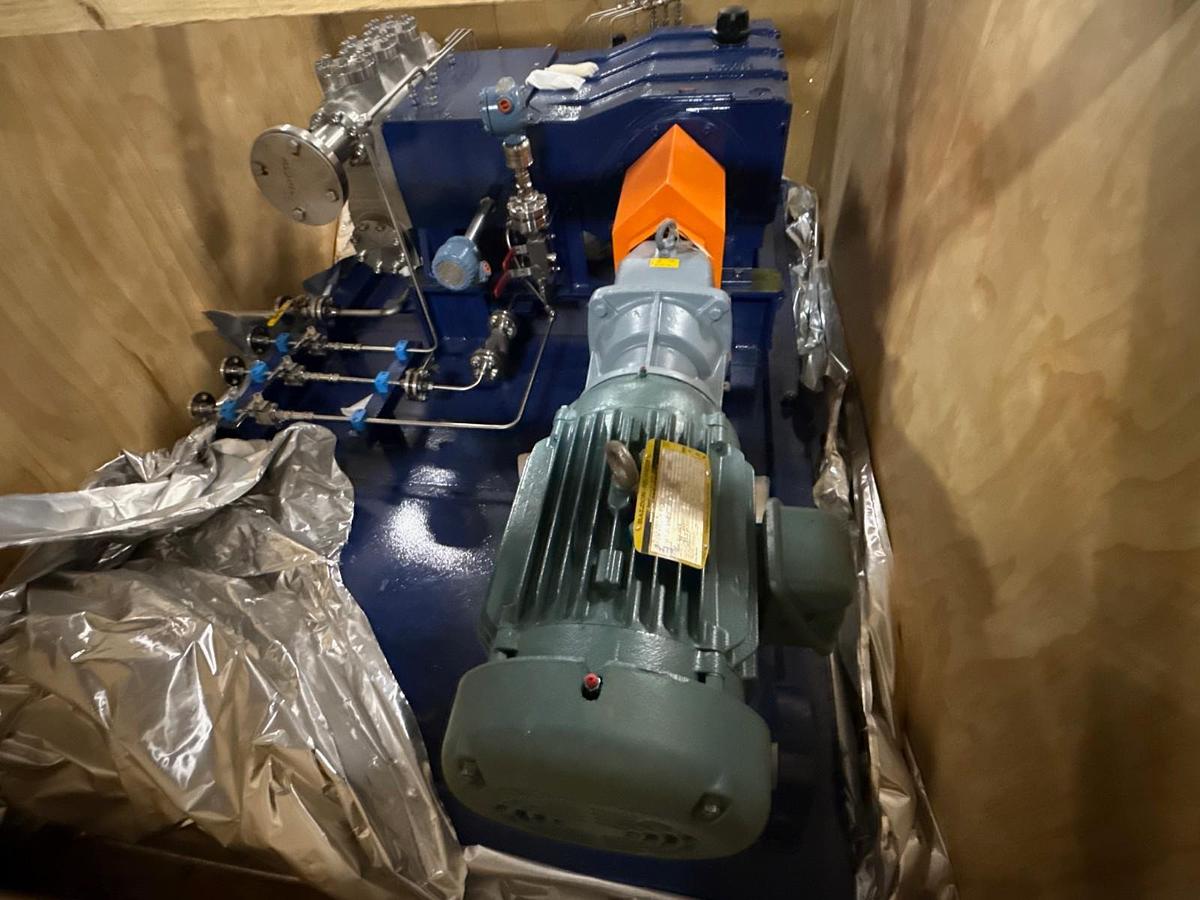 RUHRPUMPEN TYPE RDPT 100/80-S11 B28(A) Positive-displacement Triplex Pump 2YL