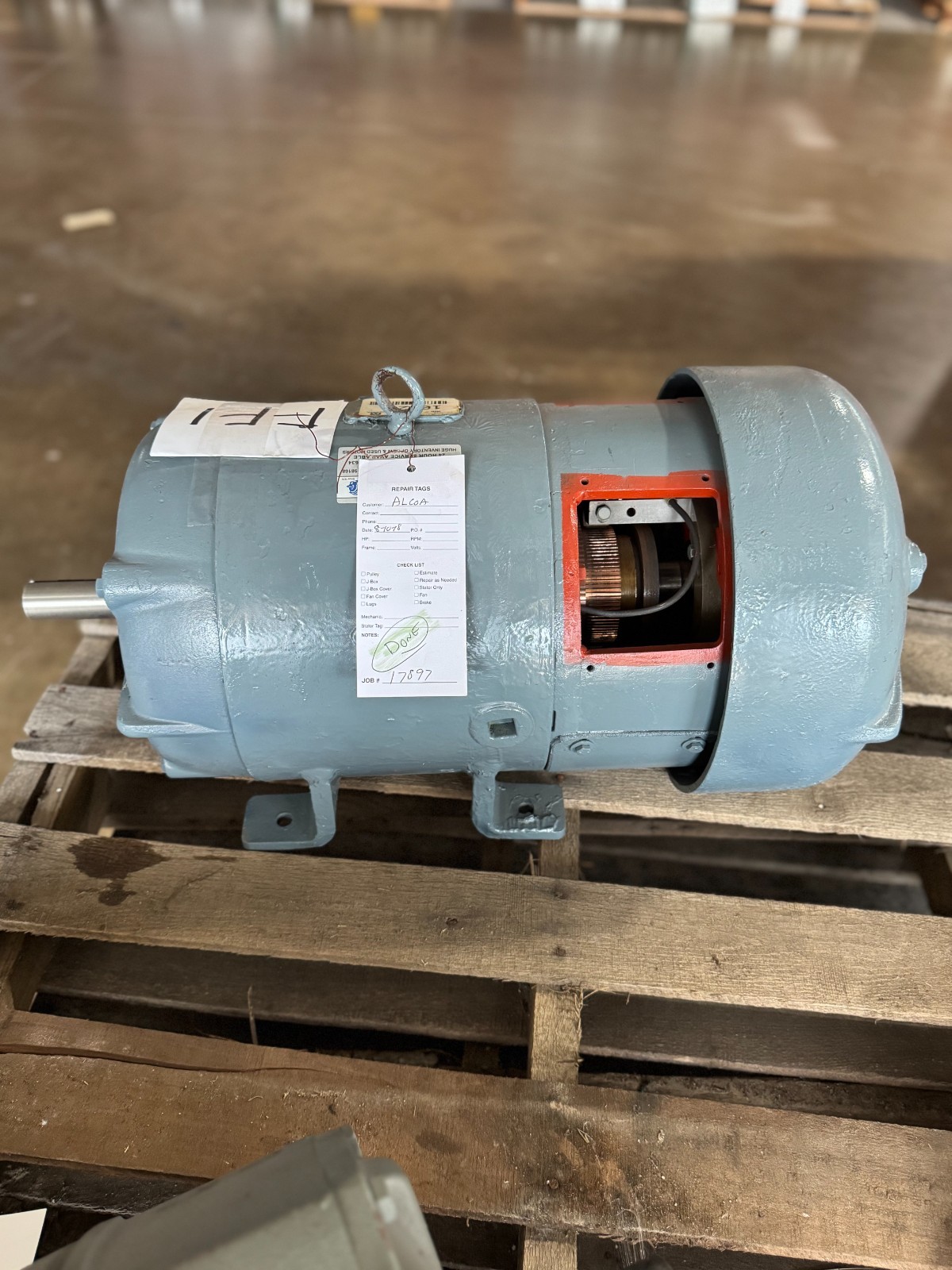 FLEXITORO DC MOTOR FF1 3 HP MODEL 518Q125003 1750 RPM 180 VOLT DC 15 AMP FR 256