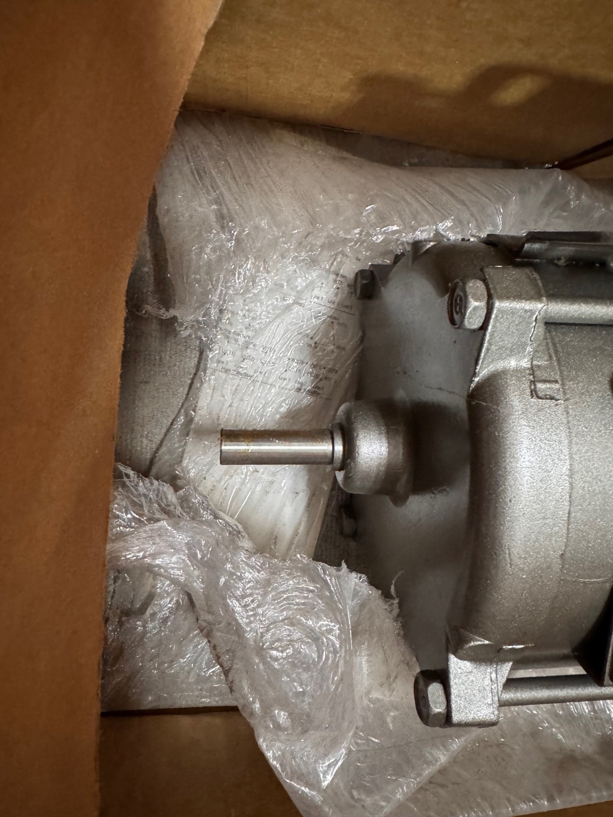 BALDOR EXPLOSION PROOF MOTOR 1/4 HP MODEL L4003A ZM1 ZM2 ZF4A CJ5 1725 RPM