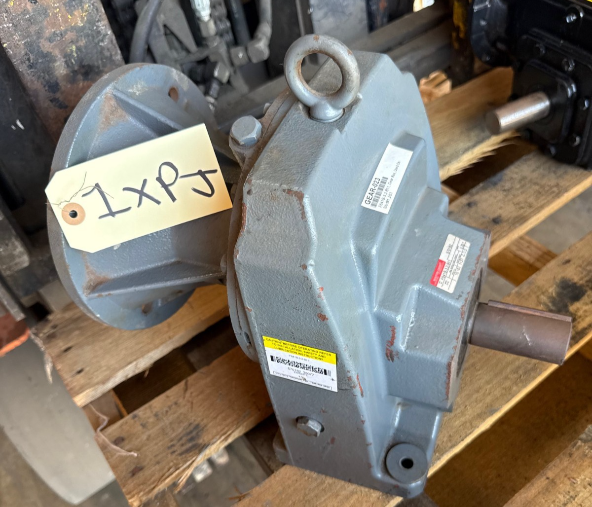 BOSTON GEAR GEAR REDUCER 1XPJ MOD F641B-3.2-B11 10.10 HP 1750 RPM IN 3.2 TO 1 RA