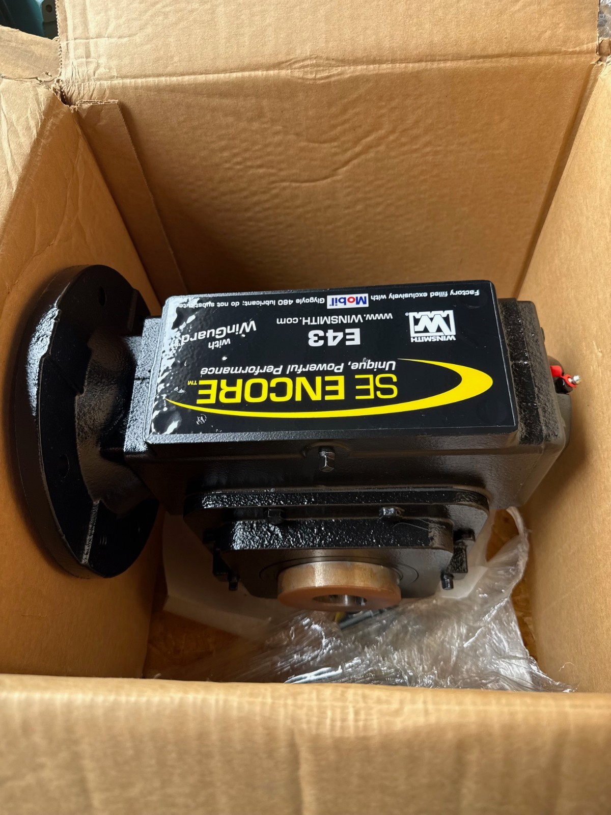 SE ENCORE WINSMITH GEAR REDUCER 1XNC MOD EM43DSS53270FA 1750 RPM IN 40 TO 1 RATI