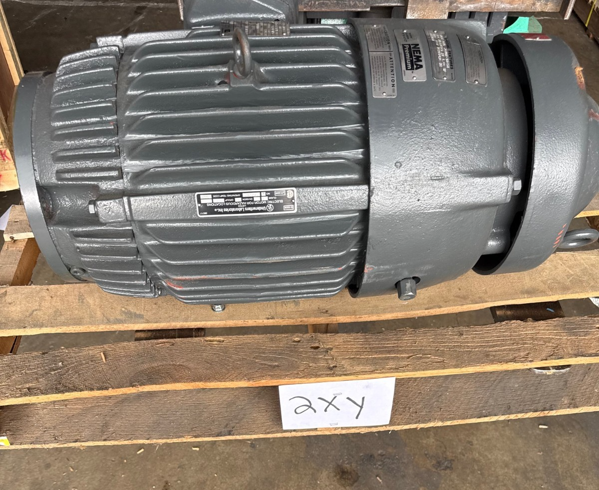 Refurbished US MOTORS INVERTER DUTY MOTOR 15 HP MODEL 20022517-100  2XY 1775 RPM INVERTER DU