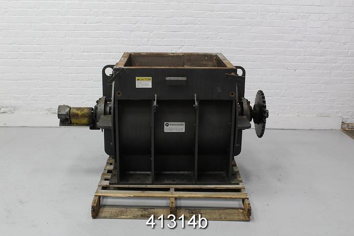 Used Precision 25X30 CCW-R Wood Chip Feeder #41314