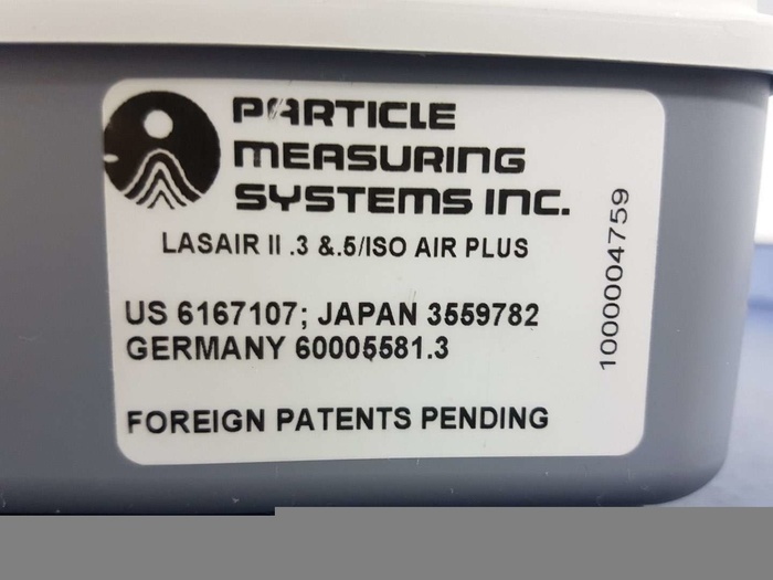 Used PMT Lasair II Portable Particle Counter