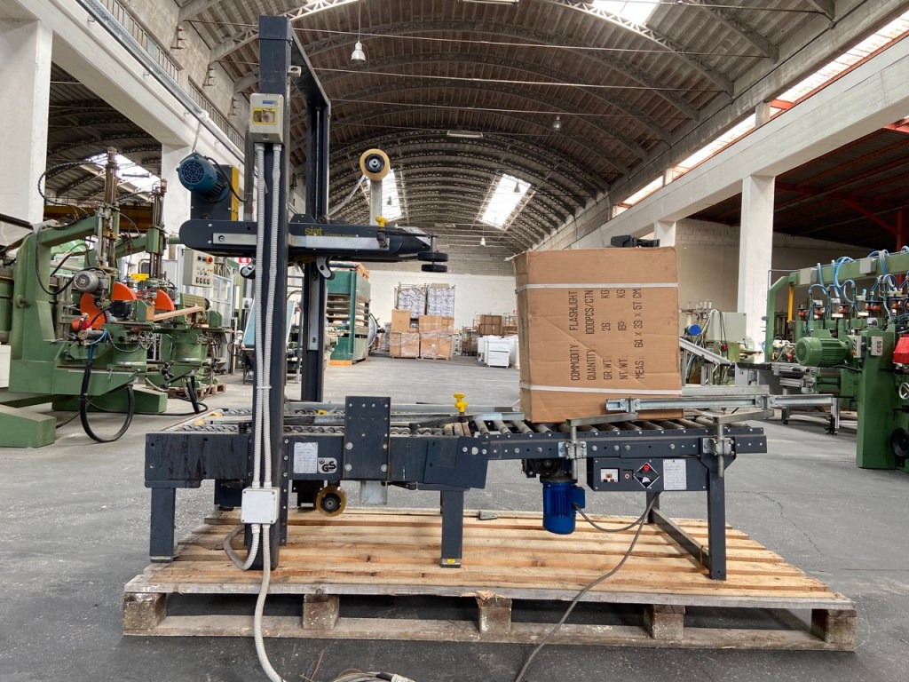 Used Nastratrice con nastro adesivo fino a 80 mm. marca Siat