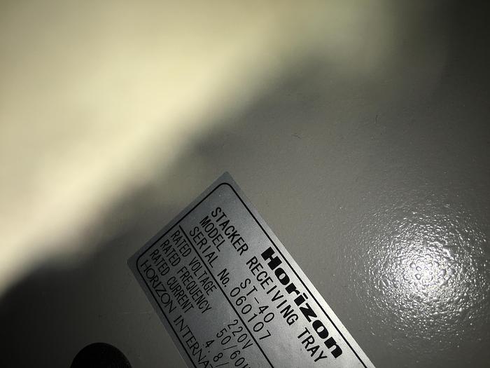 Used Standard Horizon VAC 100 Towers and ST40 Stacker Collating System