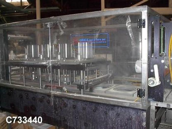 Used Sealer, Tray, Orics, Mdl 1000-MCTS, Continuous, 300 Tray/min #C733440