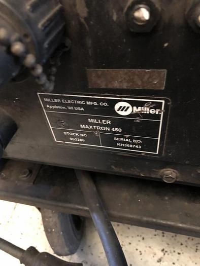 Usato SALDATRICE (N°25) MILLER MAXTRON 450