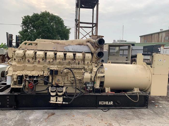 Used Mitsubishi S16R-Y1PTA-4 with Kohler Generator Marine set Low working hours