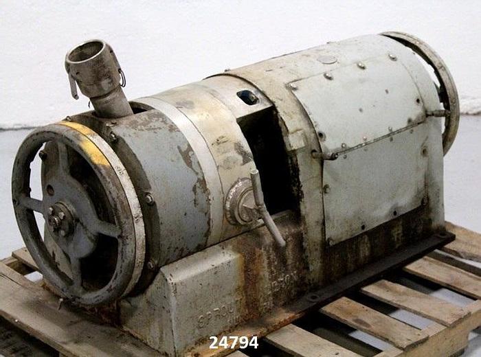 Used Sprout Waldron R12MA Disc Refiner, 12" #24794