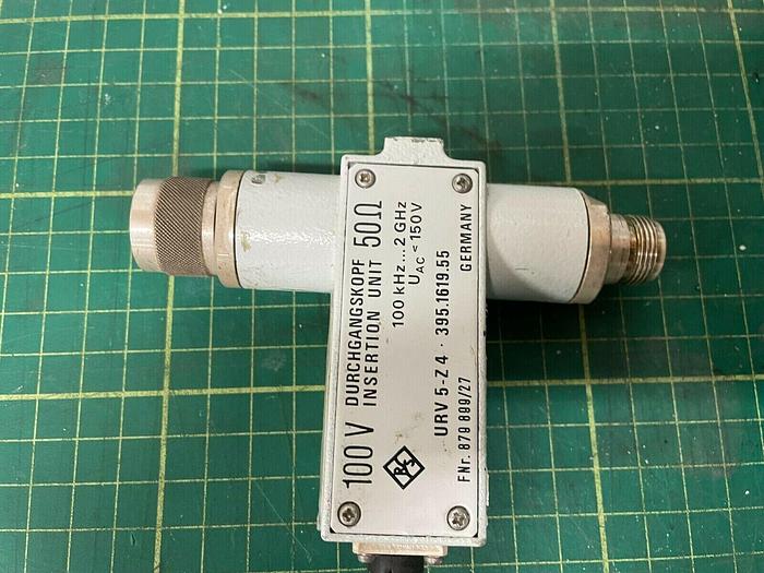 Used Rohde Schwarz urv5 with urv5-z4 millivoltmeter #2