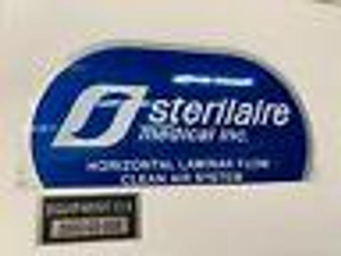 Used Sterilaire Medical Inc Horizontal Laminar Flow Hood 28" x 72" x 36" 120V
