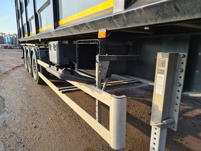 Used 2019 BODEX 3 AXLE HARDOX STEEL (SCRAP) TIPPER TRAILER  72.5 MTR 3 SAF DISC NEW CONDITION