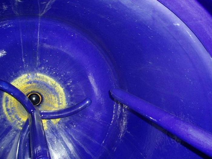 Used Reactor, 265 Gallon, Glass Lined, 30 PSI, Jkt, Agit, #S736725