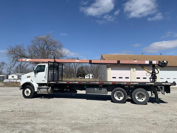 Used 2005 Sterling with Cleasby 41' Roofing Conveyor. Clean, Low Miles