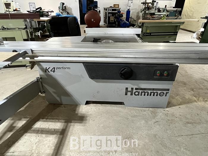 Used 2016 Hammer K4 Perform used 10 foot sliding table saw #BM2367