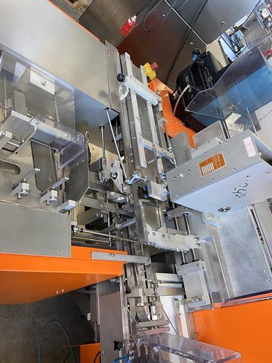 Used br. Bar packing machine LOESCH type LTM-GR for 100 g bars, built in 1996