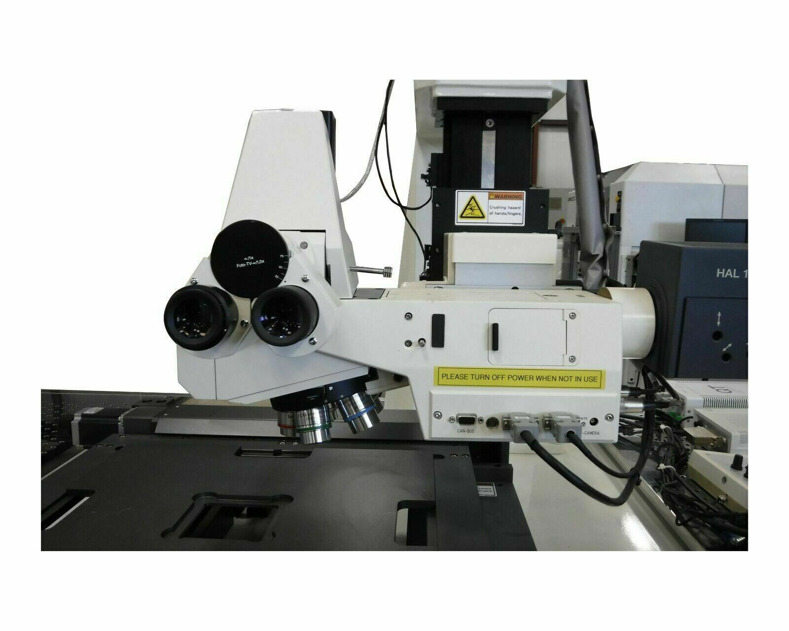 Used 2008 Seoul Engineering  SEC-2000-ST-207 PC BASED MICROSCOPE WITH ZEISS OBJECTIVES