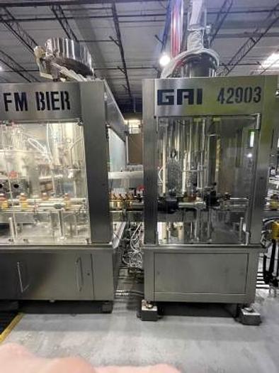 Used GAI rotary ROPP capper