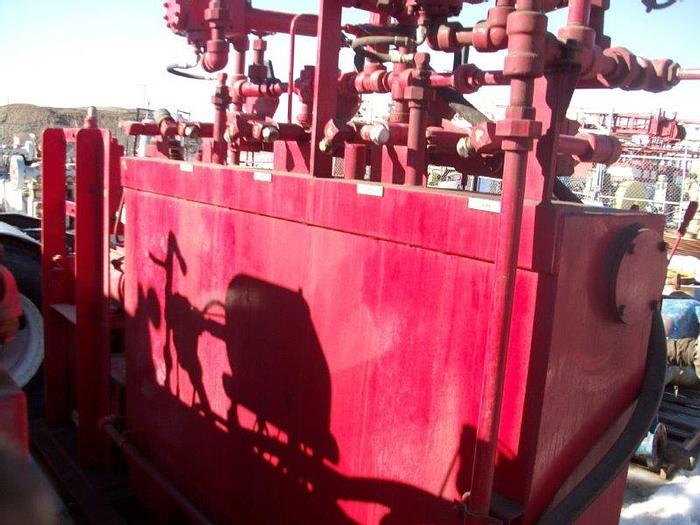 Used Valvcon 3 Station Closing Unit / Accumulator