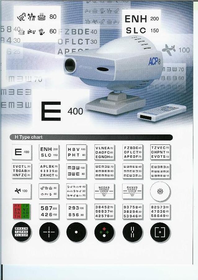 Refurbished Topcon ACP 8 Auto Projector - Ophthalmic Equipment