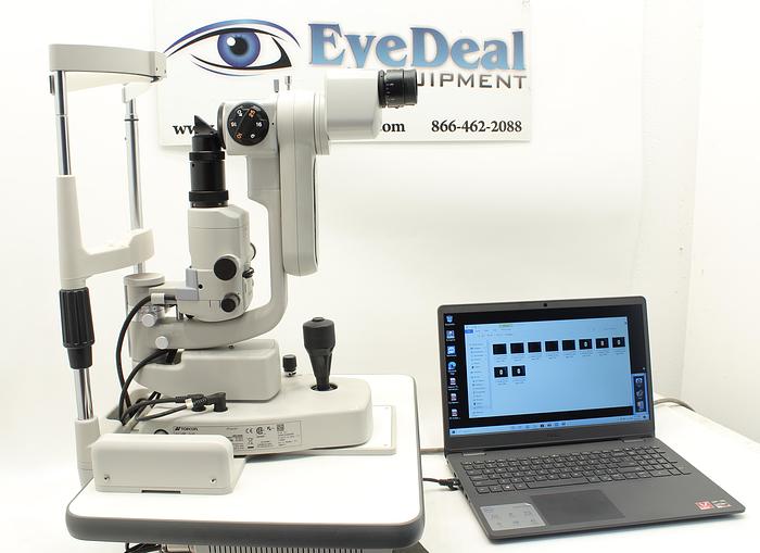 Used Topcon DC 4 Slit Lamp Camera Digital Upgrade