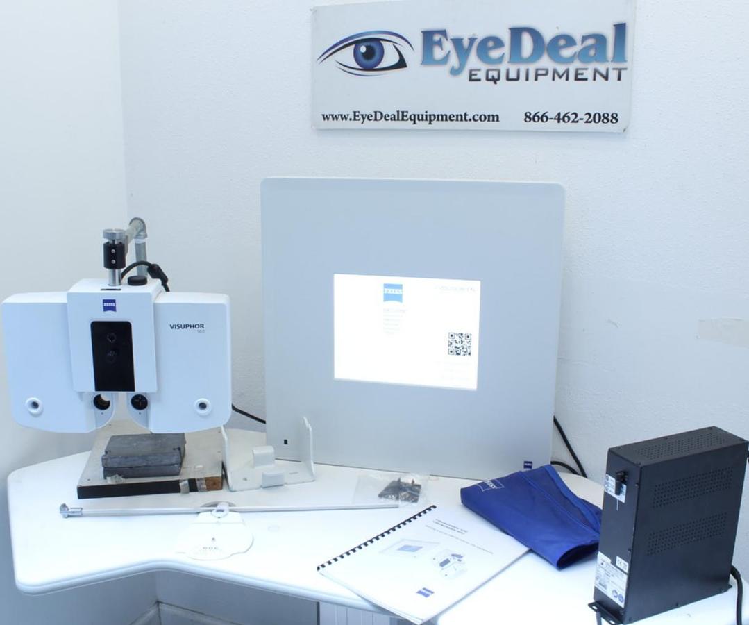 Refurbished Zeiss VISUPHOR 500 and VISUSCREEN 100 Visual Acuity Chart- Ophthalmic Equipment