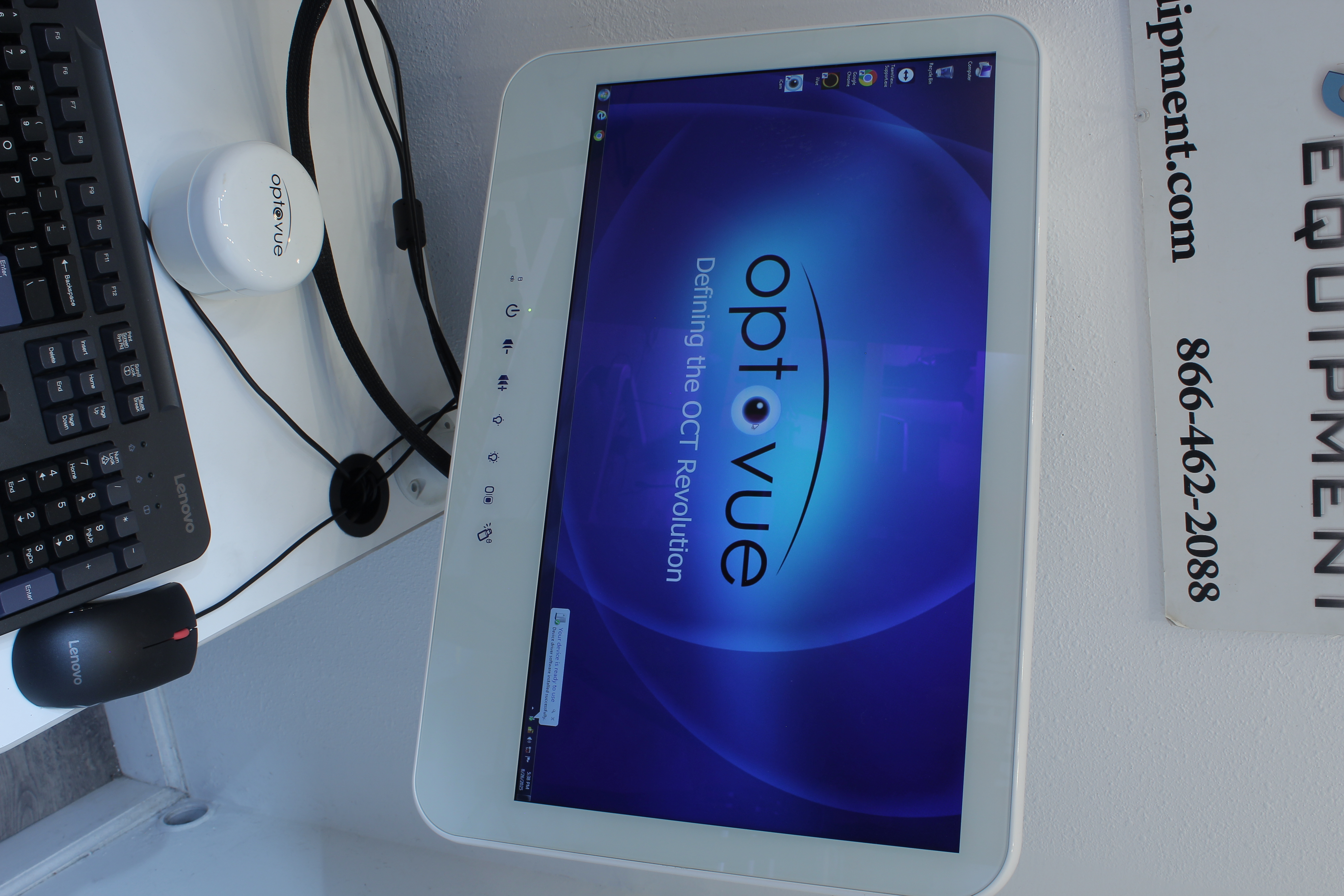 Refurbished OPTOVUE IFUSION - IVUE 2, ICAM, Windows 10- Ophthalmic Equipment