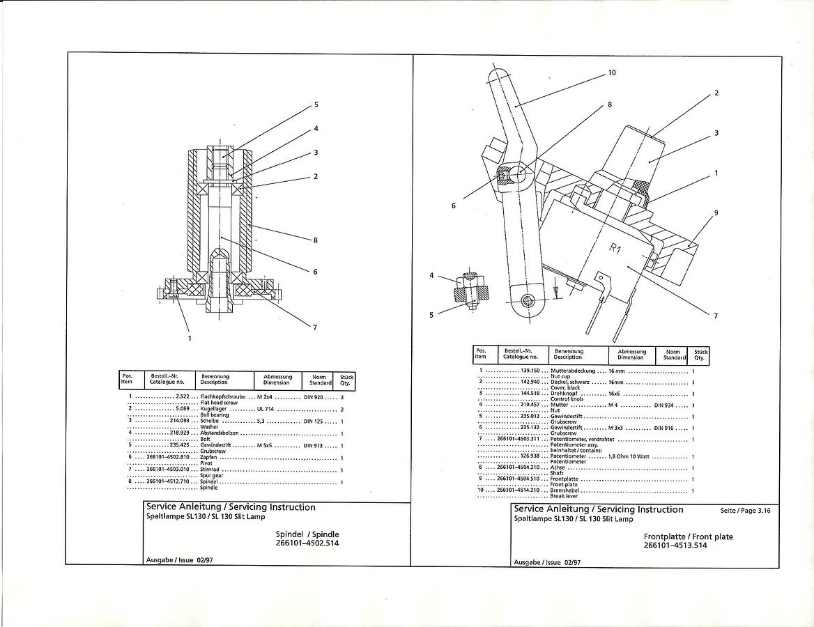 Refurbished Zeiss SL 120 Slit Lamp- Ophthalmic Equipment