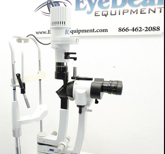Used Haag Streit BC 900 Slit Lamp for Video is normally $7495.00...ON SALE FOR $7095.00