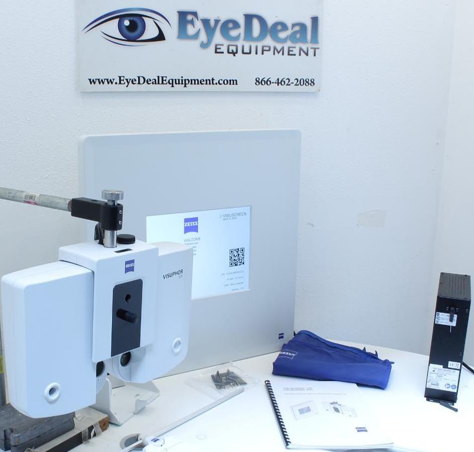 Refurbished Zeiss VISUPHOR 500 and VISUSCREEN 100 Visual Acuity Chart- Ophthalmic Equipment