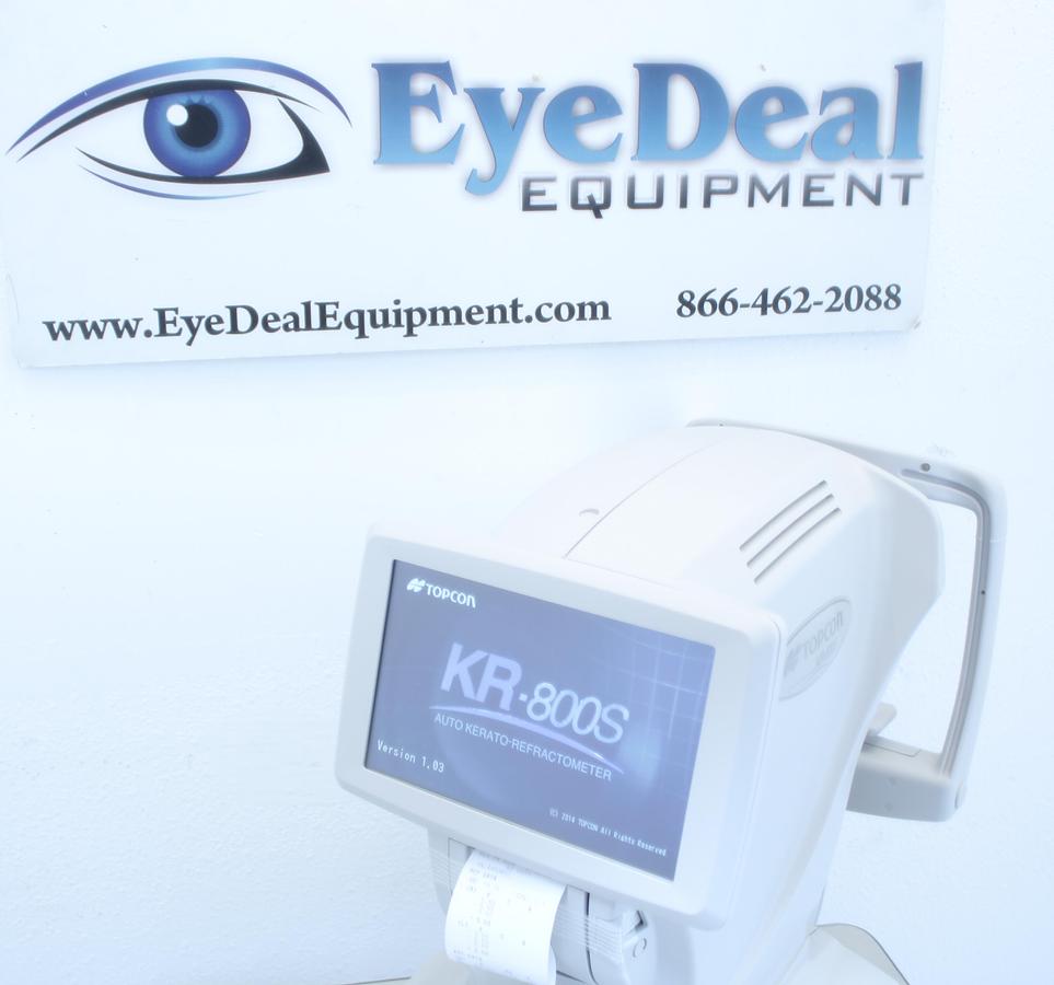 Refurbished Topcon KR 800S Auto Refractor Keratometer - Ophthalmic Equipment