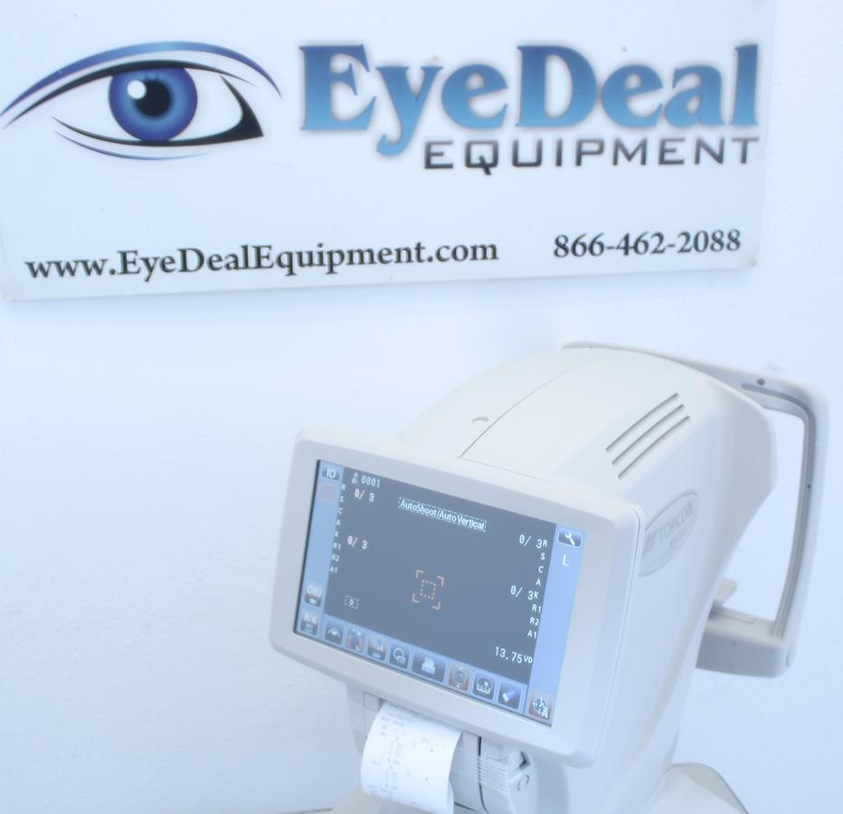 Refurbished Topcon KR 800S Auto Refractor Keratometer - Ophthalmic Equipment